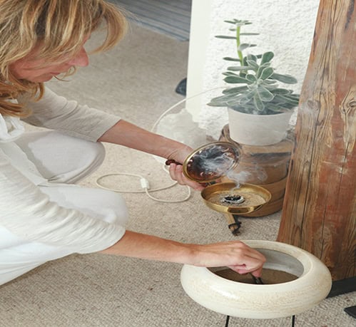 Energien-reinigen-durch räuchern